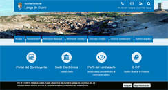 Desktop Screenshot of langadeduero.es